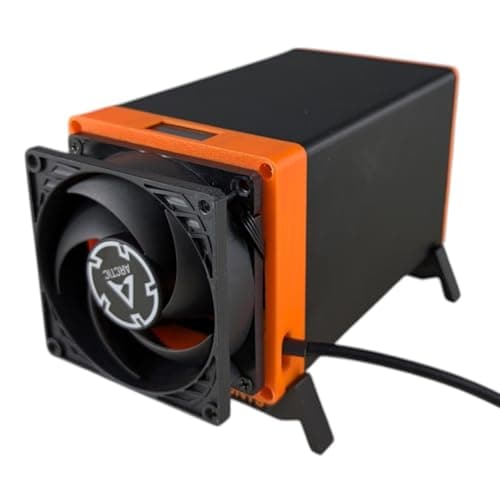 D-Central.TECH - Bitaxe Hex 1366 | Solo Mining Bitcoin ASIC Miner | 3TH/s Hashrate | 22W/T Efficiency | Low Noise Fan | Open-Source | Easy Setup | Global Voltage Compatibility