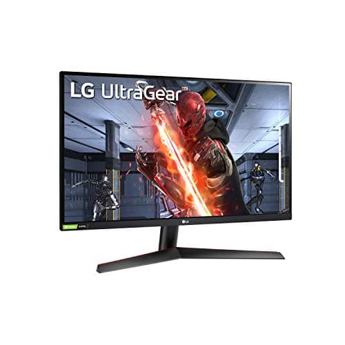 LG 27GN800-B UltraGear 27 inch QHD (2560x1440) IPS 144Hz 1ms Gaming Monitor AMD FreeSync Premium G-Sync Compatible HDR10 HDMI DisplayPort Black