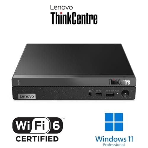 Lenovo ThinKCentre neo 50q Gen 4 Tiny 1L Business Mini Desktop Computer, 13th Gen Intel 8-Core i5-13420H (Beat i7-1355U), 32GB DDR4 RAM, 1TB PCIe SSD, 2 DisplayPorts, WiFi 6, Win 11 Pro, Vent-Hear