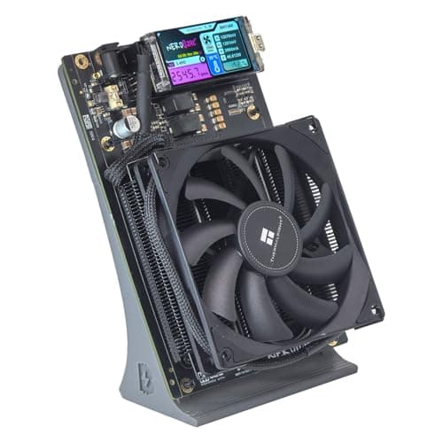 Bitcoins Miner 2.4TH/s NerdQaxe 4X BM1368 ASIC 2.4G WiFi 20W/TH BTC Lottery Crypto Miner with S21 Pro Asic Bitcoins Mining Machine Micro Silent Home Use