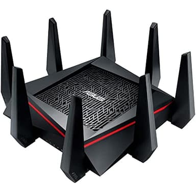 ASUS WiFi Gaming Router (RT-AC5300) - Tri-Band Gigabit Wireless Internet Router, Gaming & Streaming, AiMesh Compatible, Included Lifetime Internet Security, Adaptive QoS, Parental Control, MU-MIMO