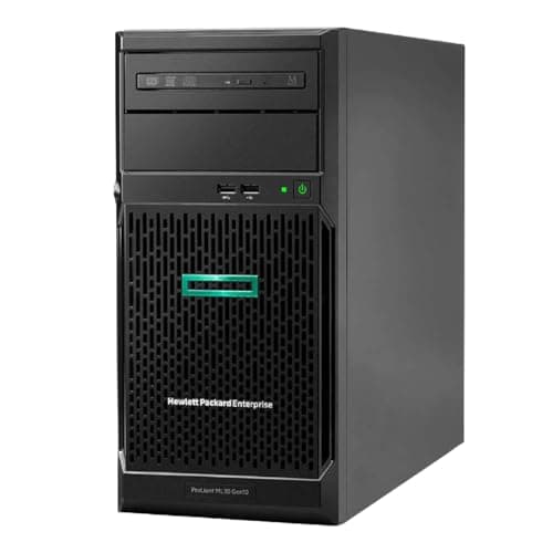Hewlett Packard Enterprise HPE ProLiant ML30 Gen10 Plus Tower Server, Xeon E-2314 4-Core 2.8GHz CPU, 32GB DDR4 Memory, 4TB SSD Storage, RAID, iLO