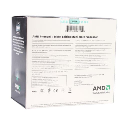 AMD CPU HDZ955FBGMBOX Phenom II X4 955 Black Edition 3.2GHz AM3 125W Retail