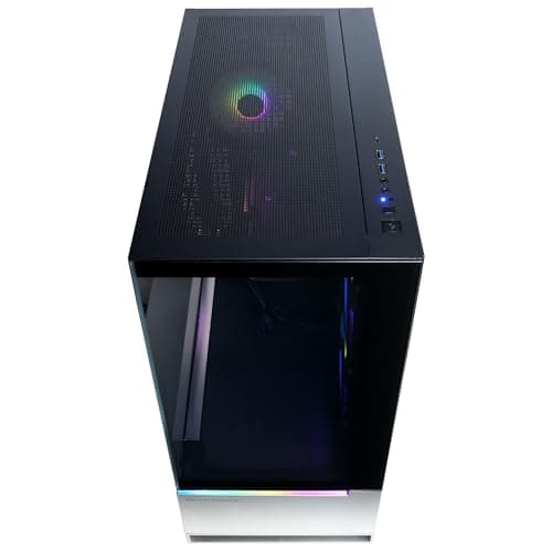CyberPowerPC Gamer Master Gaming PC, AMD Ryzen 5 5500 3.6GHz, Radeon RX 6400 4GB, 16GB DDR4, 500GB PCIe Gen4 SSD, WiFi Ready & Windows 11 Home (GMA3100A)