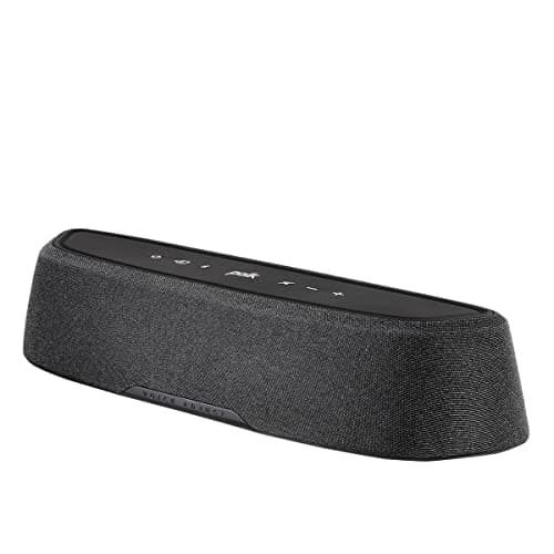 Polk Audio MagniFi Mini AX Sound Bar with Wireless Subwoofer, Dolby Atmos and DTS:X Certified, Polk's Patented VoiceAdjust & SDA Technologies, Ultra-Compact Design, Easy Setup, Black