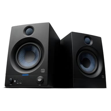 PreSonus Eris 5BT Bluetooth Studio Monitors, Pair — 5.25" Inch Powered Bookshelf Speakers, Stereo, Desktop Computer, Near Field Music Production, Audio Mixing Recording