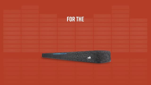 Polk Audio React Sound Bar, Dolby & DTS Virtual Surround Sound, Next Gen Alexa Voice Engine with Calling & Messaging Built-in, Expandable to 5.1 with Matching React Subwoofer & SR2 Surround Speakers