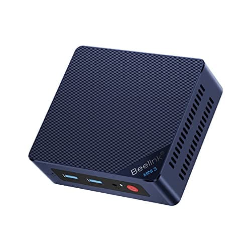 Beelink Mini PC, Mini S13 Mini Computer Intel Twin Lake N150(up to 3.6GHz), Desktop Computers 16G DDR4 RAM 500G NVMe SSD, Small PC 4K UHD HDMI/Wifi6/BT5.2 for Office/Home/HTPC/2.5G*2