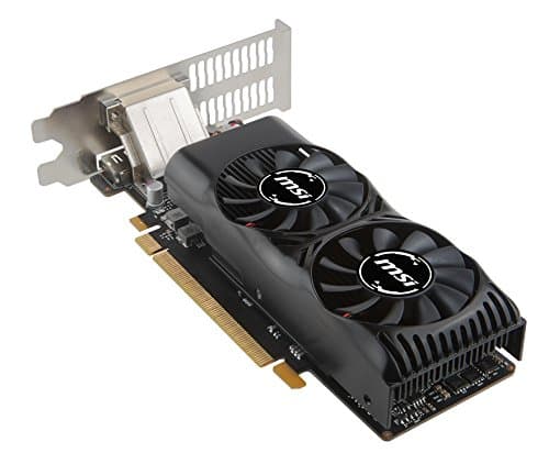 MSI Low Profile Compatible Graphics Cards GeForce GTX 1050 Ti 4GT LP