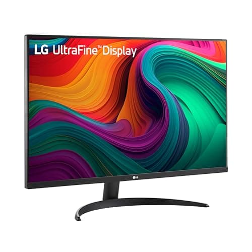 LG 32UR500K-B Ultrafine 32-inch 4K UHD (3840x2160) Computer Monitor HDR10 Built-in Speaker x2 OnScreen Control Reader Mode Flicker Safe Borderless Design HDMIx2 DisplayPort Black