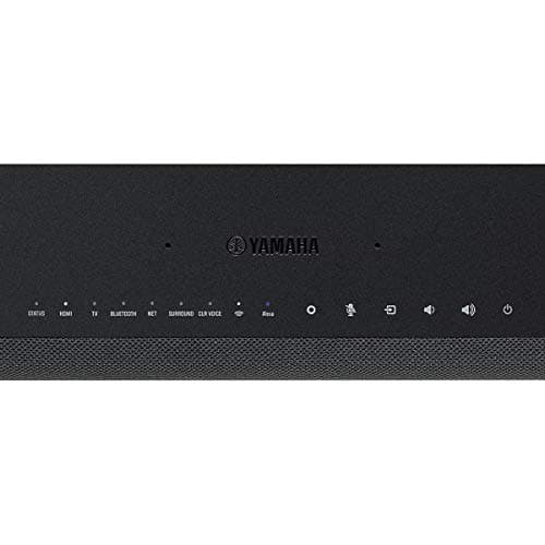Yamaha Audio YAS-209BL Sound Bar with Wireless Subwoofer, Bluetooth, and Alexa Voice Control Built-In,Black,36 x 2.5 x 4.25 inches