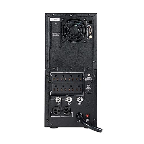 CyberPower PR3000LCD Smart App Sinewave UPS System, 3000VA/2700W, 10 Outlets, AVR, Tower