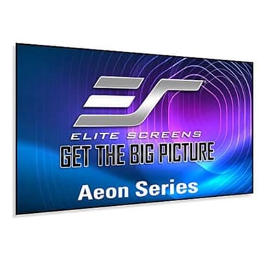 Elite Screens Aeon Series 150” Fixed Frame Projector Screen 16:9, 8K/4K UHD, Edge-Free Design, CineWhite UHD-B, Wall Mounted for Standard, Short & Ultra Short Throw Projectors, Home Theater, AR150WH2