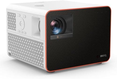 BenQ X3100i | True 4K Gaming Projector UHD 4LED | 3300 ANSI Lumens | 4.2ms 1080p 240Hz | Android TV | 10W TreVolo Built-in Speaker w/ Dolby Atmos Output | Auto Keystone | Vertical Lens Shift | eARC 3D