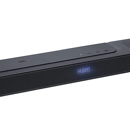 JBL BAR 1000 PRO 7.1.4 Soundbar with 10 in. Wireless Subwoofer Detachable Rear Speakers and 2m 8K Ultra High Speed HDMI Cable