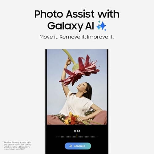 SAMSUNG Galaxy S24 FE AI Phone, 128GB Unlocked Android Smartphone, High-Res 50MP Camera, Long Battery Life, AMOLED Bright Display, US Version, 2024, US 1 Yr Warranty, Graphite