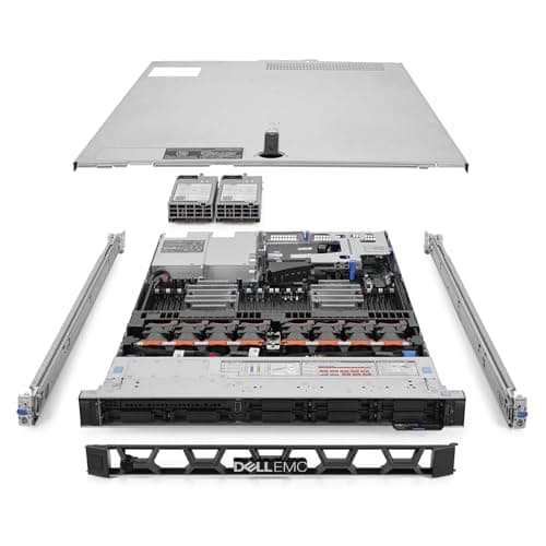 Dell PowerEdge R640 Server 2X Gold 6150 2.70Ghz 36-Core 256GB 800GB SSD + 10.8TB (Renewed)