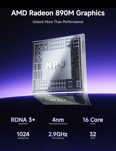 MINISFORUM AI X1 Pro-370 Mini PC AMD Ryzen AI 9 HX 370(12C/24T) 64GB DDR5 1TB SSD Desktop Computer, HDMI|DP|2xUSB4 Output, 2xRJ45 Port, WiFi7, BT5.4, AMD Radeon 890M Graphics, Copilot Support AI PC