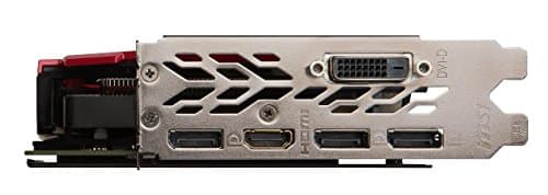 MSI GAMING GeForce GTX 1060 6GB GDRR5 192-bit HDCP Support DirectX 12 Dual TORX 2.0 Fan VR Ready Graphics Card (GTX 1060 GAMING X 6G)