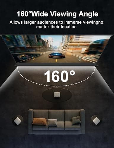 IN&VI 100" Motorized Floor Rising Projector Screen for UST Long/Standerd Throw Projector,Matte White Projector Screen Motorized for Home Theater,Movie Screen 4K/8K Ultra HD Active 3D