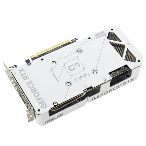 ASUS Dual GeForce RTX 4060 EVO White OC Edition 8GB GDDR6 Gaming Graphics Card White (Nvidia GeForce RTX4060 DLSS3, 246 AI Tops, PCIe 4.0, 1x HDMI 2.1a, 3X DisplayPort 1.4a,