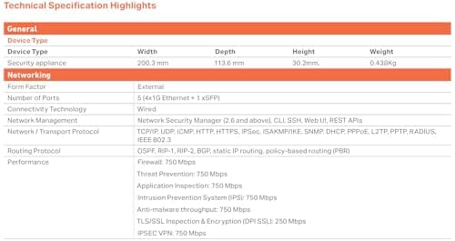 Sonicwall TZ80 Total Secure - 1 Year Advanced Protection (03-SSC-2840) | TZ80 Network Security Appliance with 1 Year Advanced Protection Service Suite | Next-Generation Firewall