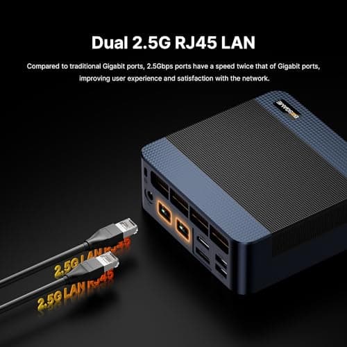 M4 Plus Oculink Mini Light Gaming PC, Ryzen 9 7940HS 11 Pro Mini Computers, 32GB DDR5, PCIe 4.0 x4 1TB SSD, Wi-Fi 6E AX210, Dual 2.5GbE LAN, USB 4 8K60Hz