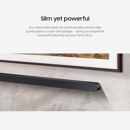 Samsung S700D 3.1ch Soundbar w/Wireless Dolby Atmos Audio, Ultra Slim Design, Q-Symphony, SpaceFit Sound Pro, Adaptive Sound, Game Mode Pro, HW-S700D/ZA