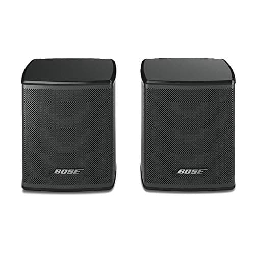Bose New Smart Dolby Atmos Soundbar, Black Bundle with Wireless Surround Speakers (Pair), Bass Module 500