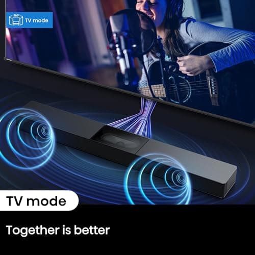 Hisense A620 2.1ch All-in-one Sound Bar with Built-in Subwoofer, 240W, DTS Virtual: X, Dolby Dightal Plus, Bluetooth 5.3, Roku TV Ready, HDMI ARC/AUX/USB, Ez Play, Black (A620, 2024 Model)