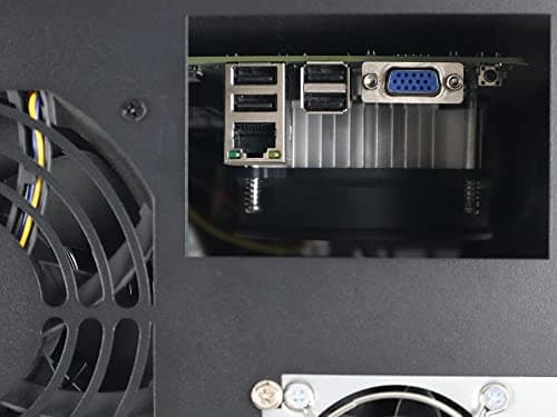YunSPace 857 Mining Machine Motherboard,8 GPU Slots Miining Machine System,Adjustable Wind Speed Miner Barebone Motherboard with SSD,RAM(Without GPU)