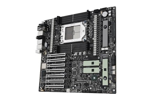 ASUS Pro WS WRX90E-SAGE SE EEB Workstation Motherboard, AMD Ryzen™ Threadripper™ PRO 7000 WX-Series, ECC R-DIMM DDR5, 32 Power-Stage,7xPCIe 5.0x16, PCIe 5.0 M.2, 10Gb & 2.5Gb LAN, Multi-GPU Support