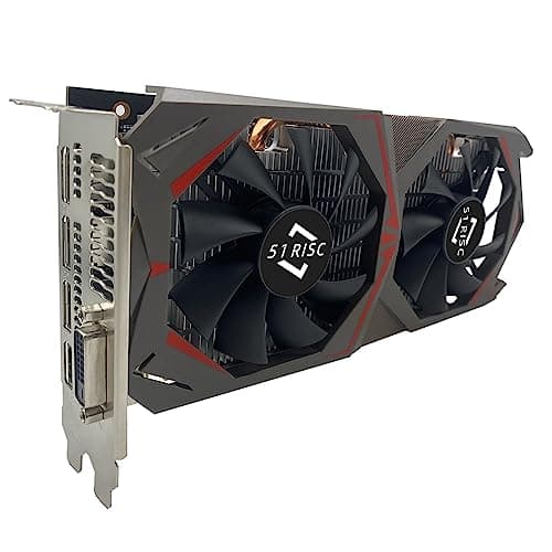 Radeon RX 590 GME Graphics Card, 2304SP 8GB GDDR5 256bit PCIe 3.0 ×16 1340MHz Base Clock Gaming Video Card (Radeon RX 590 GME)