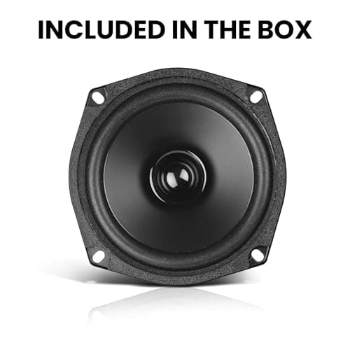 BOSS Audio Systems BRS52 Replacement Car Speakers - 60 Watts Of Power, 5.25 Inch , Full Range, Sold Individually, Easy Mounting