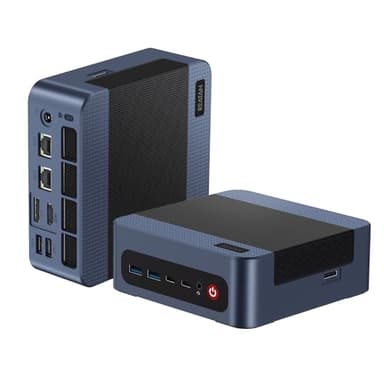 Reatan A8 AMD Ryzen 7 8745HS Mini PC Gaming Dual LAN 2.5Gbps Mini Desktop Computer 32GB DDR5 1TB NVME SSD, USB4.0 HDMI DP USB-C WiFi6 & BT5.2 Mini Computer.HTPC for Business, Education, Home