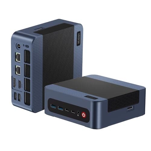 Reatan A8 AMD Ryzen 7 8745HS Mini PC Gaming Dual LAN 2.5Gbps Mini Desktop Computer 32GB DDR5 1TB NVME SSD, USB4.0 HDMI DP USB-C WiFi6 & BT5.2 Mini Computer.HTPC for Business, Education, Home