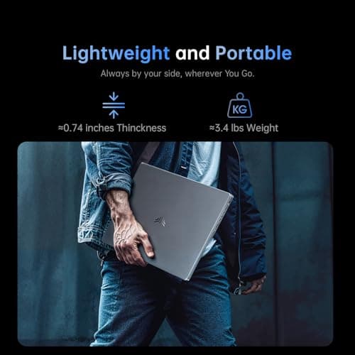 ACEMAGIC 15.6 Inch Laptop with Windows 11, 16GB DDR4 RAM 512GB M.2 2280 SSD,Intel N N97 Quad-Core Processor, WiFi,Bluetooth,Webcam,Portable Laptops Computer for Office Student Business Entertainment
