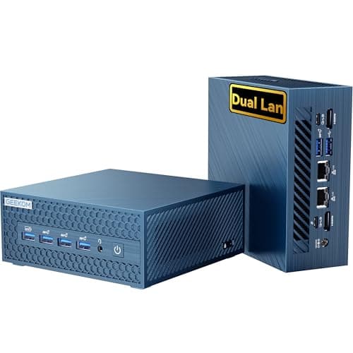GEEKOM IT1 Mega AI Mini PC with Intel Ultra 9 185H(14th Gen) | 32GB DDR5 | 2TB NVMe SSD | Dual LAN | Intel Arc GPU | AI NPU| WiFi 7 + Bluetooth 5.4 | 8K Quad Display | SD Slot | USB4 | Windows 11 Pro