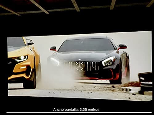 Smarter Surfaces White Projector Screen Paint Pro 48ft² + White Primer | Interactive 4K HD Projections Compatible with Epson, BenQ, Optoma Projectors and more | Projectable Wall Paint (Gain Value 1.0)