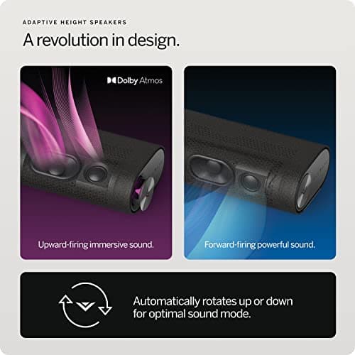VIZIO 5.1.2 Elevate Sound Bar with Dolby Atmos, 13 Speakers, Wireless Subwoofer, Alexa - 2023 Model, Black