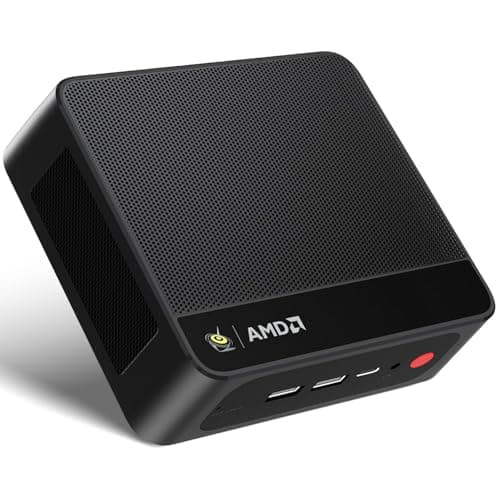 Beelink SER5 MAX Mini PC,AMD Ryzen 7 6800U(8C/16T,up to 4.7 GHz),Mini Computer 32GB LPDDR5 RAM 1TB SSD Graphics 12 core 2200 MHz,Support 4K Triple Display/HDMI+DP+Type-C/Wifi6/BT5.2/1000M LAN/USB3.2
