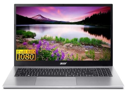 acer Aspire 3 Slim Laptop in Silver Ryzen 7 8-Core up to 4.3GHz 16GB RAM 512GB SSD 15.6in FHD Web Cam WiFi HDMI W11 (A315R7 - Renewed)