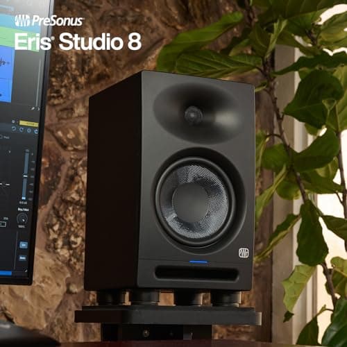 PreSonus Eris Studio 8 8-inch 2-Way Active Studio Monitors with EBM Waveguide