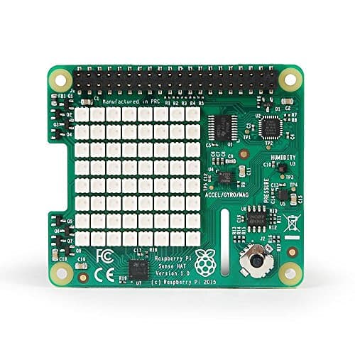 Raspberry Pi RASPBERRYPI-SENSEHAT Sense HAT with Orientation, Pressure, Humidity and Temperature Sensors