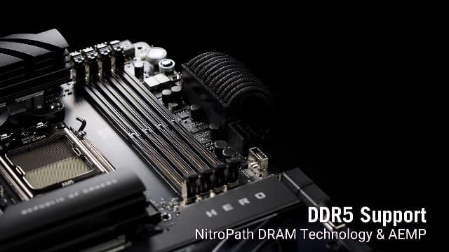 ASUS ROG Crosshair X870E Hero AMD X870E AM5 ATX Motherboard, Advanced AI PC Ready, 18+2+2 Power Stages, DDR5, PCIe® 5.0, 5X M.2, Wi-Fi 7, USB4®, AI Overclocking, Core Flex, PCIe Slot Q-Release Slim