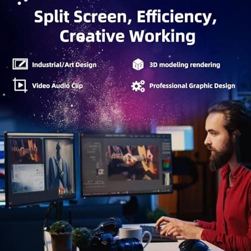 RX 580 Graphics Card, 2048SP, Real 8GB, GDDR5, 256 Bit, Pc Gaming Video Card, HDMI/DP/DVI Outputs, PCI Express 3.0 with Freeze Fan Stop for Desktop Computer Gaming Gpu