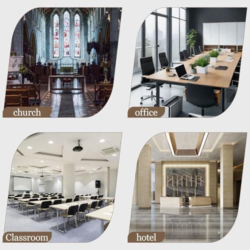 Heavy-Duty Black Metal Podium Stand with Lockable Wheels | Mobile Lectern with Storage Cabinet & Adjustable Height | for Conference Rooms, Churches, Classrooms & Events