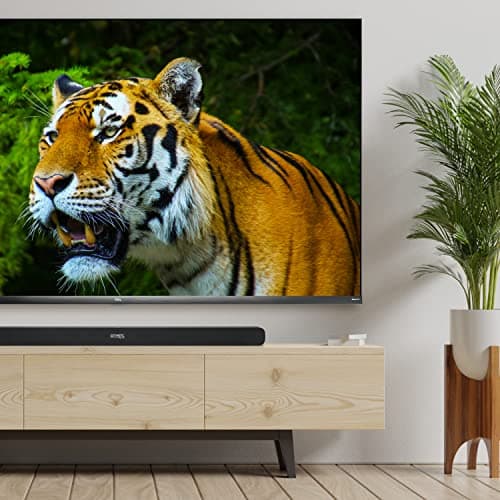 TCL Alto 8 2.1 Channel Dolby Atmos Smart Sound Bar with Built-in Subwoofers, WiFi, Works w/ Alexa, Google Assistant & Apple Airplay 2, Bluetooth – TS8211-NA, 39-inch, Black