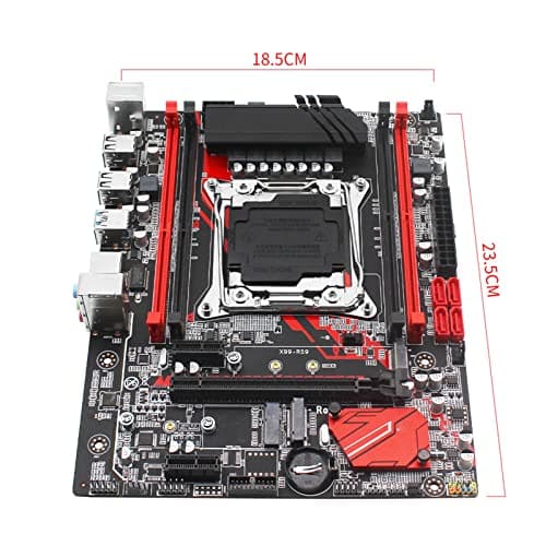 Desktop MainboardFit for Machinist X99 Mining Motherboard LGA 2011-3 with M.2 NVME Slot Support Four Channels DDR4 64GB ECC SATA3.0 USB3.0 Gaming Motherboard