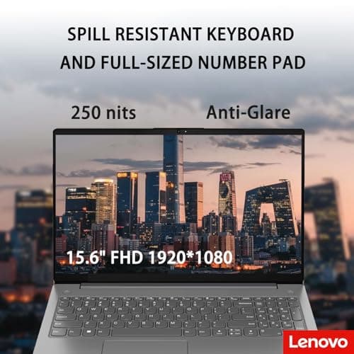 Lenovo V15 Business Laptop, 15.6” 1080p Full HD Display, Octa-Core Intel Core i5-13420H (Beat AMD Ryzen 7 7730U), 16GB RAM, 1TB SSD, Windows 11 Pro, Grey, PCO Laptop Cooler